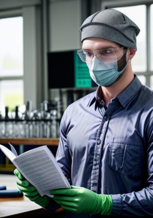male chemist